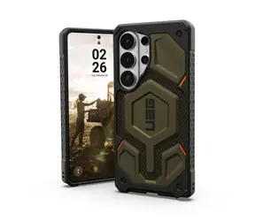 UAG Monarch Pro Rückseite für Samsung Galaxy S26 Ultra Kevlar Element Grün