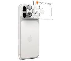 Spigen Glass tR EZ Fit Optik Pro XL Kameraglas für Apple iPhone 17 Pro Max silber