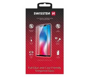Swissten Schutzhülle aus Glas, kompatibel mit XIAOMI 17 PRO 5G MAX, schwarz
