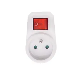 Solight P96 Steckdose 16A weißer Schalter