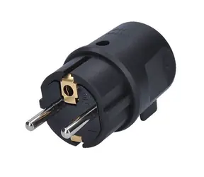 Solight Nassstecker schwarz