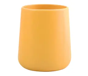 MSV MAONIE Zahnputzbecher matt gelb