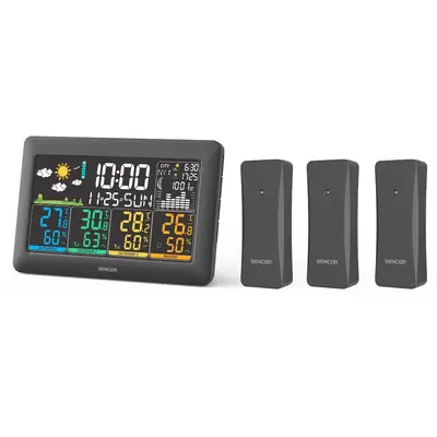 Sencor SWS 6300 Wetterstation schwarz