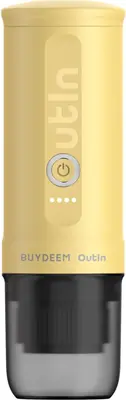 Outin Nano Tragbare Kaffeemaschine gelb