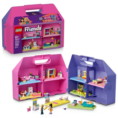 LEGO® Friends 42697 Kreativkoffer und Puppenhaus