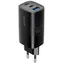 Havit UC20 schwarz / Reiseladegerät / GaN / 65 W / 2x USB-C / USB-A