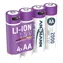Ansmann 1312-0036 / Akku / Li- ION / AA / 1,5 V / 2000 mAh / USB-C / 4 Stk