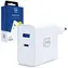3mk FlowPower 45W weiß / Ladegerät / GaN / PD 3.0 / QC 4.0+ / 1× USB-A + 1× USB-C