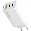 Colorway : GaN 65W Weiß / Netzteil / 2x USB-C / 1x USB-A / PD / PPS