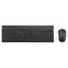 Kensington KM150 EQ schwarz / Kabelloses Tastatur- und Maus-Set / Deutsches Layout / 2,4 GHz / Membran / AES 128-Bit