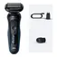 Braun Series 5 52-B1000S schwarz / Rasierer / Trocken- und Nassrasur / Lithium ION -Akku / 50 Minuten Betriebsdauer