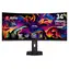 34,18" MSI MAG 341CQP X28 Schwarz / Monitor / UWQHD / QD-OLED / 21:9 / 280 Hz / 0,03 ms / HDMI + DP + USB-C