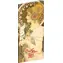 NOTIQUE Taschenkalender Alfons Mucha 2027 Monatsplaner / 8 × 18 cm