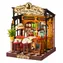 Robotime Miniatur-Tipsy-Cat-Bar / 3D-Holzpuzzle / 136 Teile / ab 14 Jahren