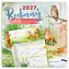 NOTIQUE Familienplanungskalender Tiere 2027 / Wandkalender / 30 × 30 cm
