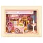Robotime Sweet Scoopery Eisdiele / 3D-Holzpuzzle im Rahmen / 183 Teile / ab 14 Jahren