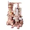 Robotime 3D-Puzzle Space Shuttle / 446 Teile / hoher Schwierigkeitsgrad / ab 14 Jahren / LED-Effekte / USB