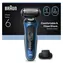 Braun Series 6 62-B1200s blau / Folienrasierer / Schnellladefunktion