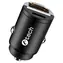 C-tech UCC-02 schwarz / Kfz-Ladegerät / USB-A + USB-C / 30 W / Power Delivery 3.0 / Quick Charge 3.0