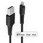 Lindy / USB-A-auf-Lightning-Kabel / 0,5 m / schwarz