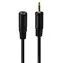 Lindy Jack 2,5 mm/3,5 mm schwarz / Audioadapter / 0,2 m