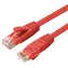 MicroConnect CAT6a U/UTP 7,5 m rot / Patchkabel / RJ-45 / PoE / LSZH