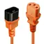 Lindy C13-C14 orange / Stromverlängerungskabel / 2 m