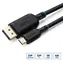 MicroConnect USB-C (M) - DisplayPort (M) 5 m schwarzes Kabel / 4K