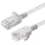 MicroConnect CAT6 U/UTP SLIM 2m weiß / PVC