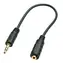 Lindy Jack 3,5 mm/2,5 mm schwarzer Audioadapter