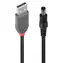 Lindy USB-A - DC 5,5 mm schwarz / Adapter / 1,5 m