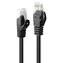 Lindy Black / Patchkabel / Cat 6 U/UTP / RJ45-RJ45 / 3 m