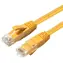 MicroConnect CAT6a U/UTP 1m gelb / LSZH