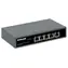 Intellinet Switch 5- Port Gigabit High PoE / 4X PoE 802.3bt / 65W / PD-Uplink / Wandmontage