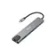 Equip 133497 / USB-C-Hub 8-in-1 / HDMI 4K 30Hz / Gigabit-Ethernet / 2x USB-A / USB-C PD 100W / MicroSD / 0,25 m