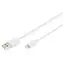 Digitus weiß / Lade- und Datenkabel / USB-A - Lightning / MFI / 2 m