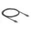 DeLock grau / Daten- und Ladekabel / USB-A / Lightning / 1 m