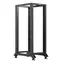Lanberg Open Rack 32U schwarz / Offenes Rack / 19" / 600 x 1000 mm / Tragfähigkeit 600 kg