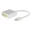 Equip: USB-C (M) - DVI-I 24+5 (F) weiß / Verkleinerung / 4096 × 2160 px / 60 Hz / 0,15 m