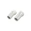 HAMA F-Stecker 7 mm silber / Stecker / Schraube / SAT-Kabel / 2 Stück.