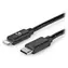 Nedis schwarzes USB-C-auf-Lightning-8-Pin-Datenkabel / USB 2.0 / 2 m