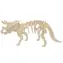 Woodcraft 3D- Kit Triceratops groß / ab 6 Jahren / Schwierigkeitsgrad: leicht