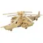 Woodcraft -3D-Puzzle Hubschrauber / ab 6 Jahren / Schwierigkeitsgrad: leicht