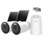 iGet HOMEGUARD HGWNK108402S / Drahtloses Kameraset / 2K QHD / 10-Kanal-NVR / 2x Akku-Kamera + Solar / PIR / IP66