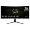 34" MSI MAG 342CQRF E20 Schwarz / Gaming-Monitor / UWQHD / VA / 200 Hz / 0,5 ms / 21:9 / HDMI + DP / VESA