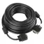 Lanberg CA-VGAC-10CC-0100-B schwarzes VGA-Anschlusskabel (D-Sub) / 10 m