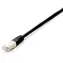 Equip Cat6a Platinum schwarz / Patchkabel / S/FTP / RJ45 / 0,5 m / 10 Stück