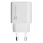 Natec Ribera weiß / Netzteil / 1x USB-C + 1x USB-A / 20 W / PD/QC