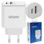 Savio LA-12 weiß / Netzladegerät / 20 W / Power Delivery + Schnellladung / 2-facher Ausgang