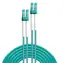 Lindy LC/LC grün / Optisches Patchkabel / Multimode OM3 / 50/125 µm / Duplex / 2 m